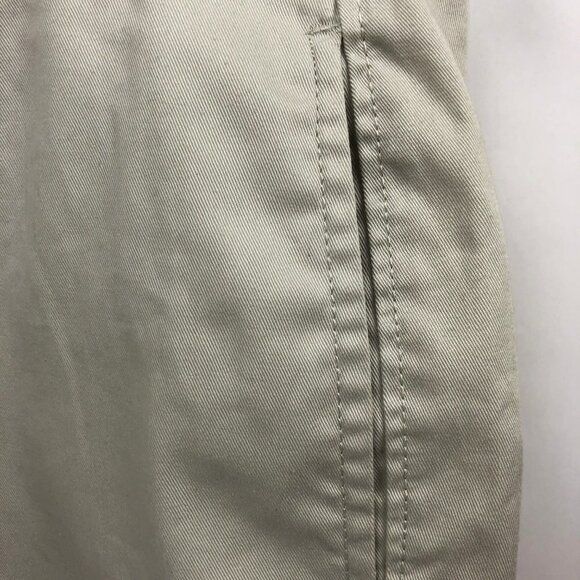 Qruel Men’s Khaki Shorts NWT | 40 | Belt| Cotton |Slanted Pockets| Summer Casual - Picture 3 of 8